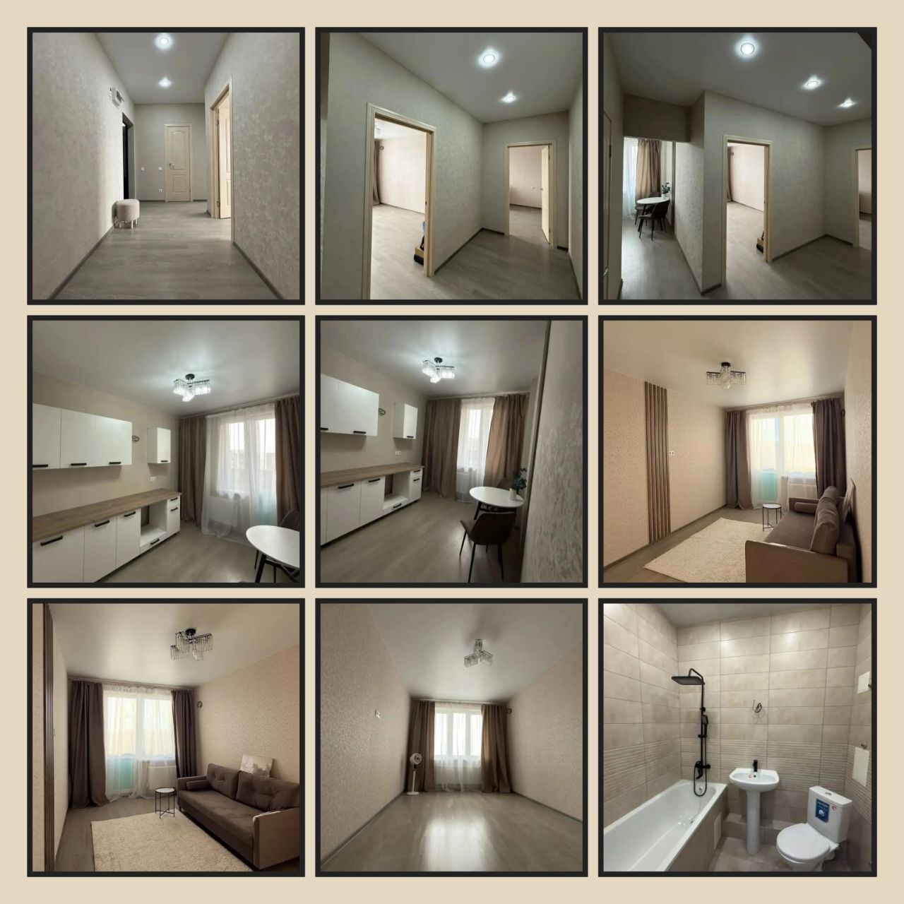 2-комнатная квартира, 49 м², ЖК Акварели 2 · РИП