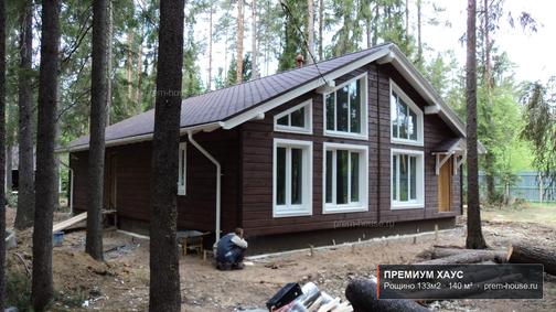Строительство дома Рощино 133м2 — в скандинавском стиле, фото 5
