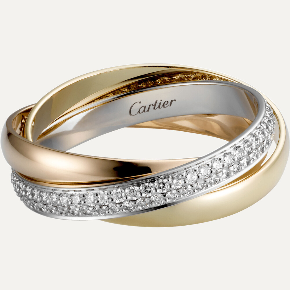 Помолвочное кольцо cartier
