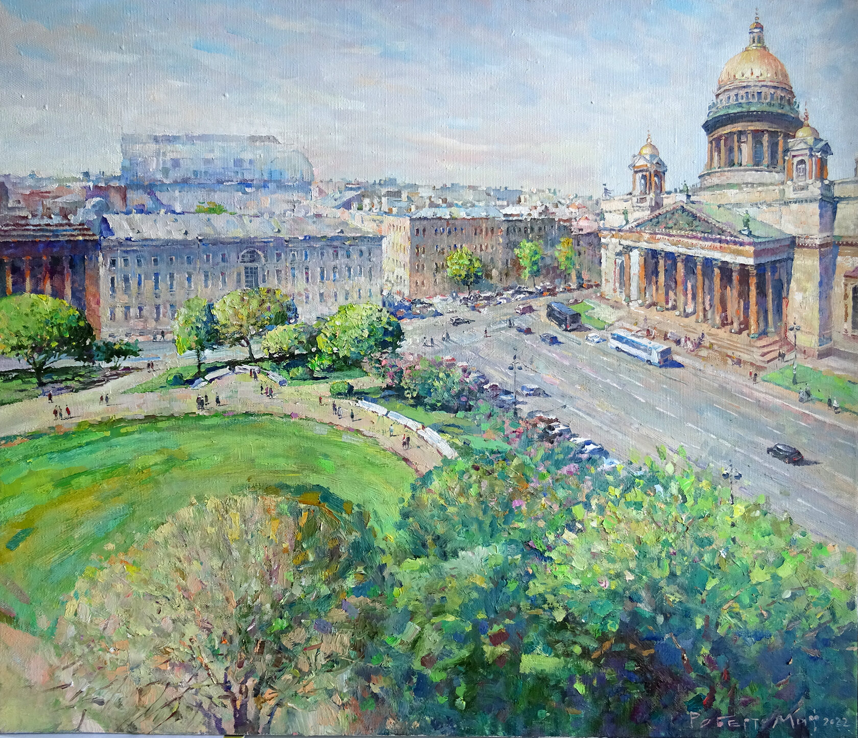 Картина «Вид на Исаакиевскую площадь» - Миф Роберт
