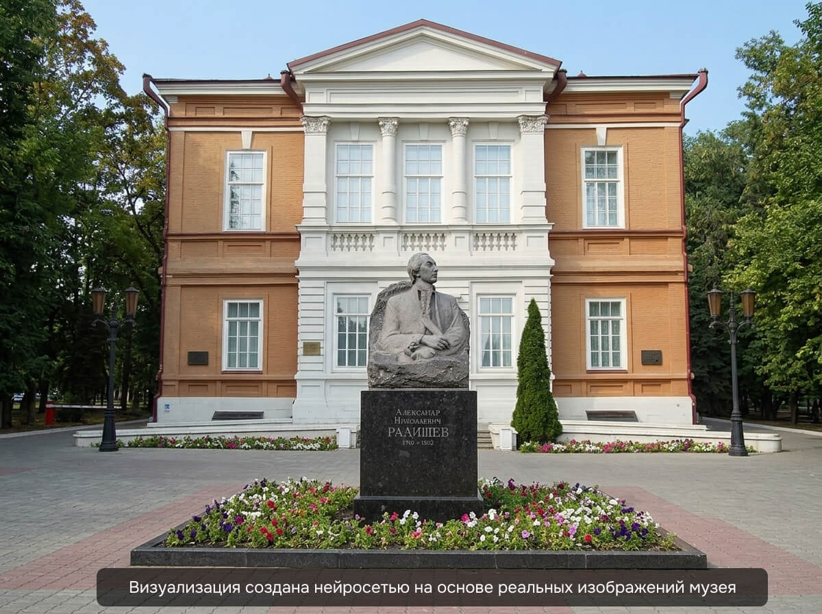 Художественный музей им. Радищева Саратов визуализация