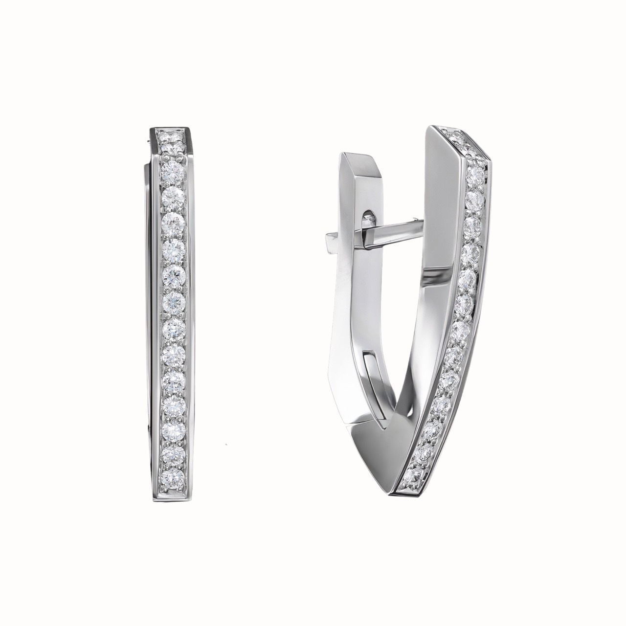 Серьги с бриллиантами