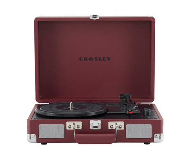 Crosley Cruiser Deluxe Burgundy | PLAY VINYL - UA