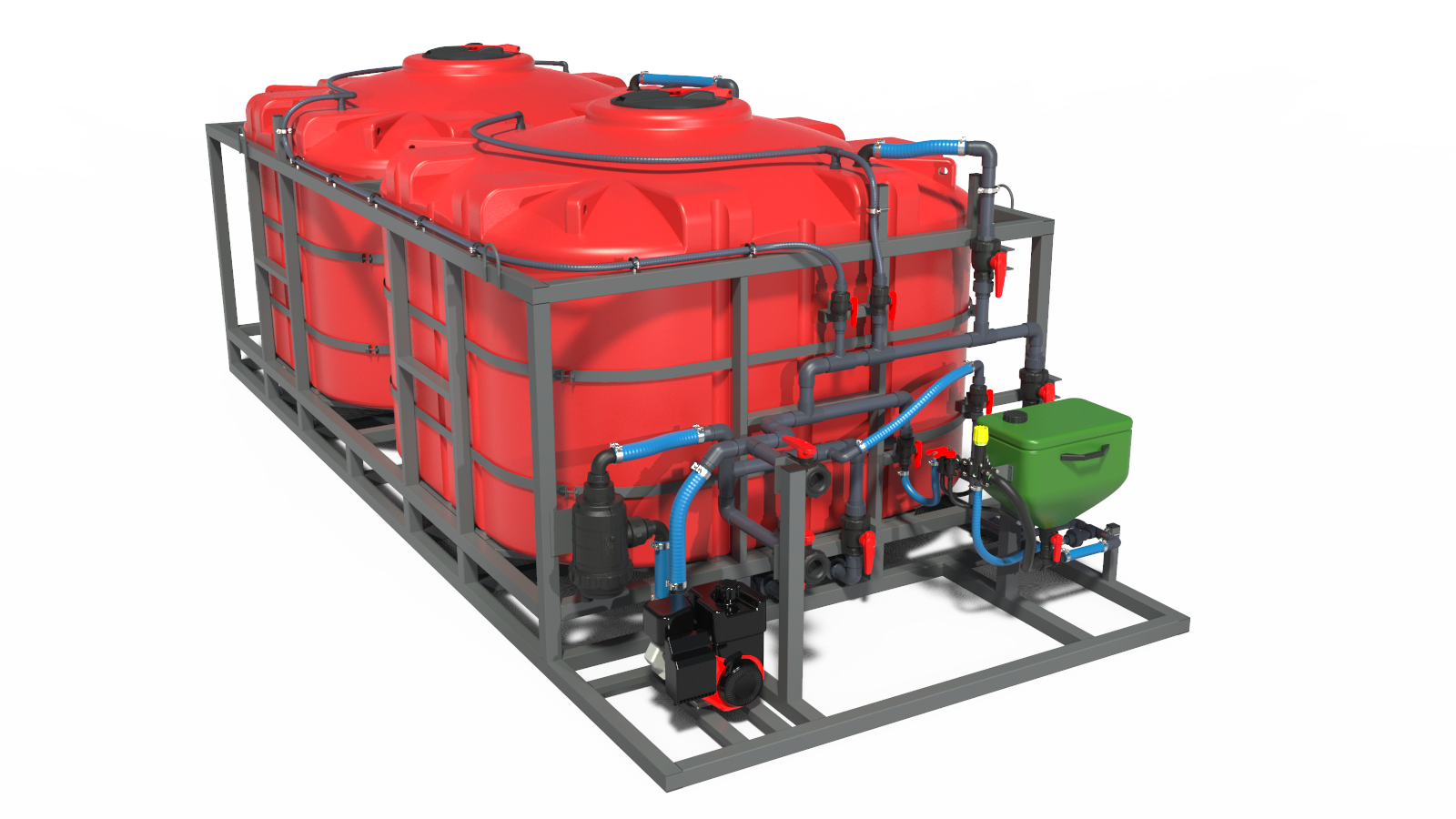 Растворный узел для СЗР