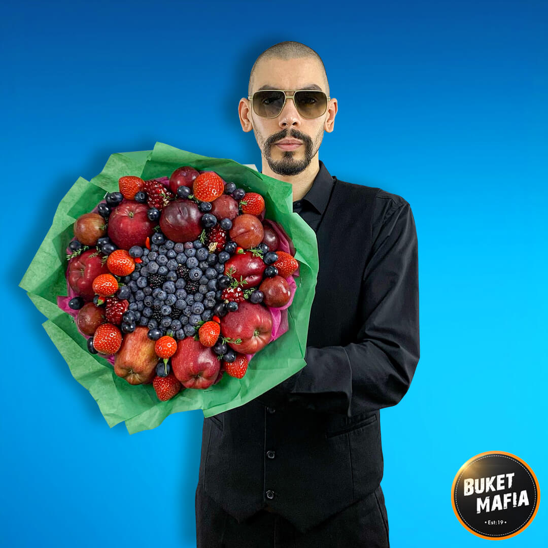 Ягодно-фруктовый букет - №118 - с доставкой по Москве