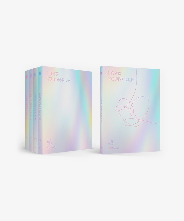 Альбом BTS LOVE YOURSELF 結 Answer, четыре версии