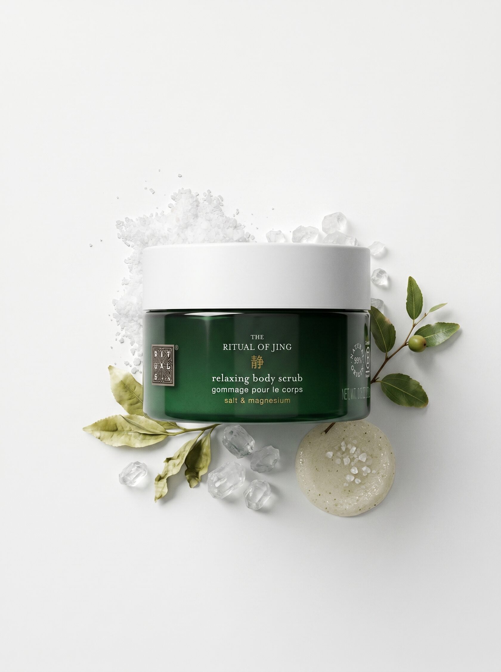 Скраб для тела RITUALS "Jing Relax" с ароматом священный лотос и плодами унаби, 300гр