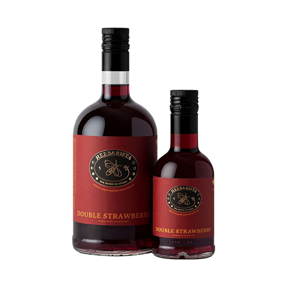 Сироп Herbarista со вкусом Клибника-земляника 700мл