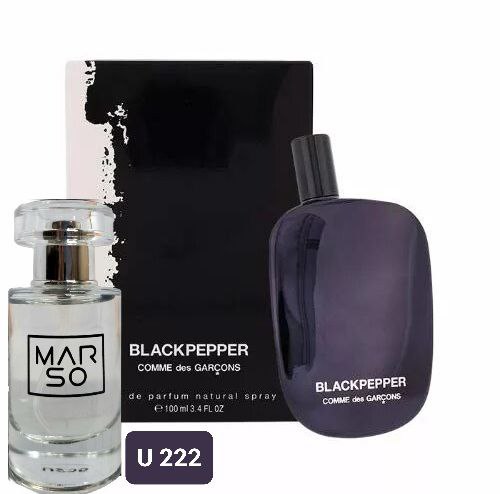 Marso U 222 выполнен по мотивам бренда Comme des GarsOne Blackpepper