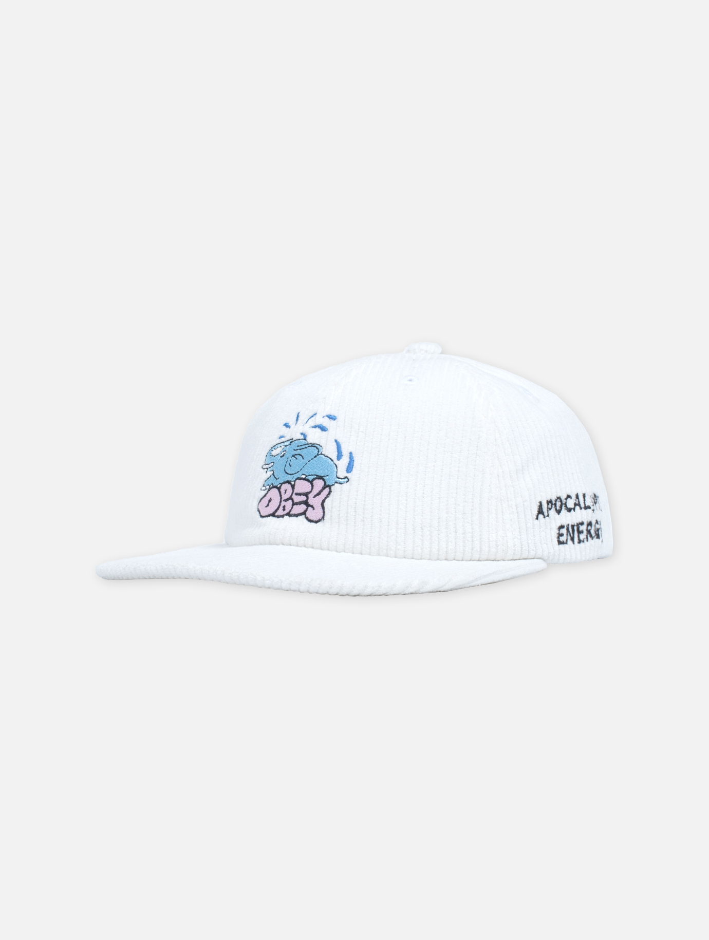Obey Кепка Apocalypse Energy 6 Panel Snapback Белая