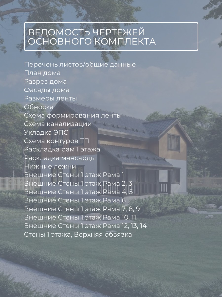 Проект дома 110 м2 / Каркасник / 2 этажа — фото 8