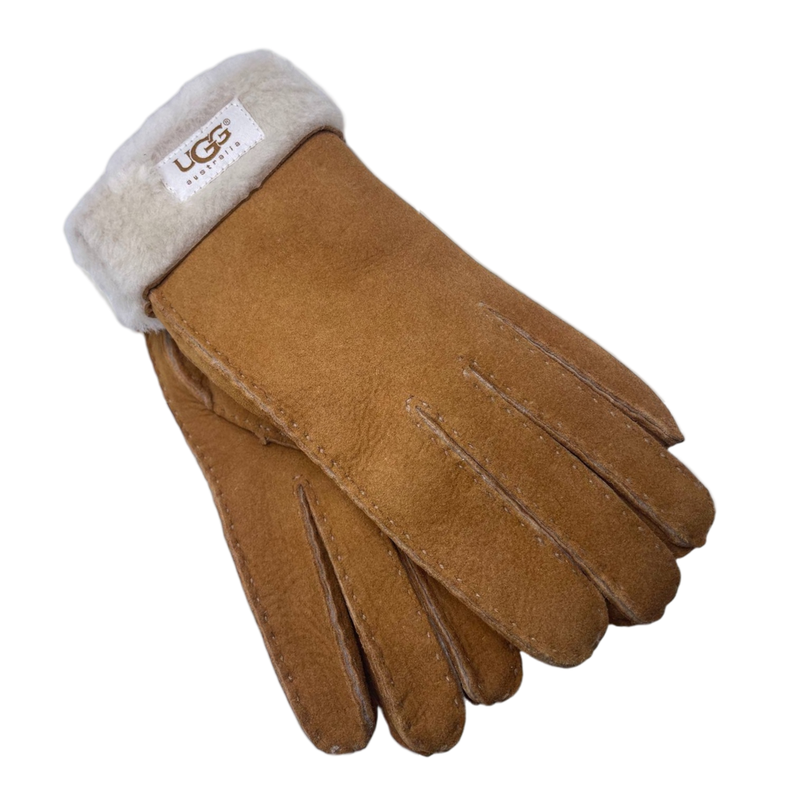 Женские перчатки UGG Glove Серый — фото 3