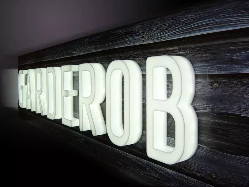 Вывеска GARDEROB