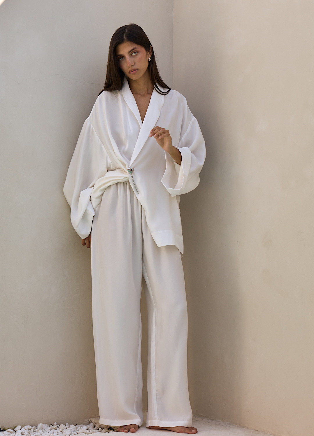 

Брюки Muse - Белые, Diamond white;белый