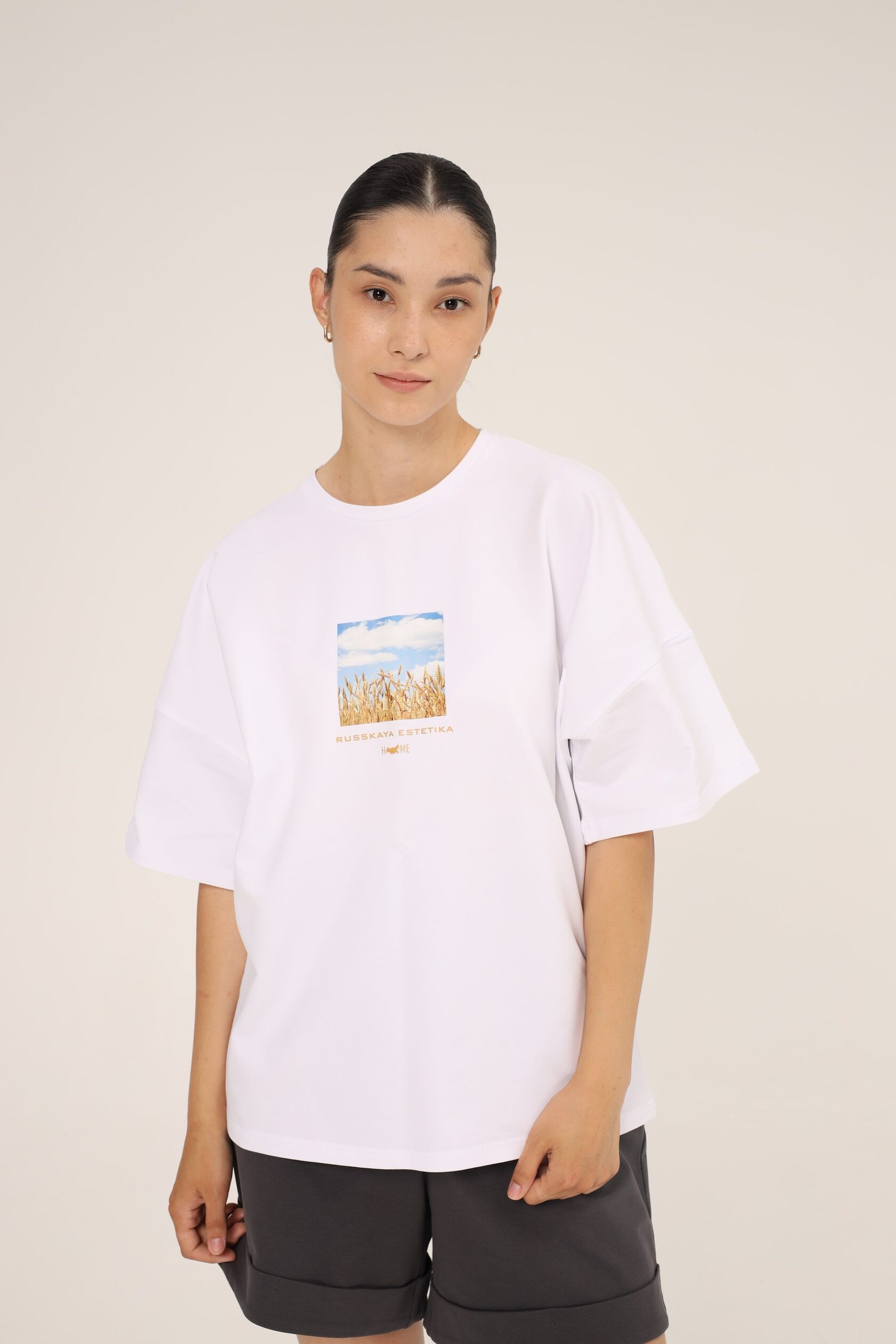 Футболка унисекс оверсайз RUSSKAYA ESTETIKA №5