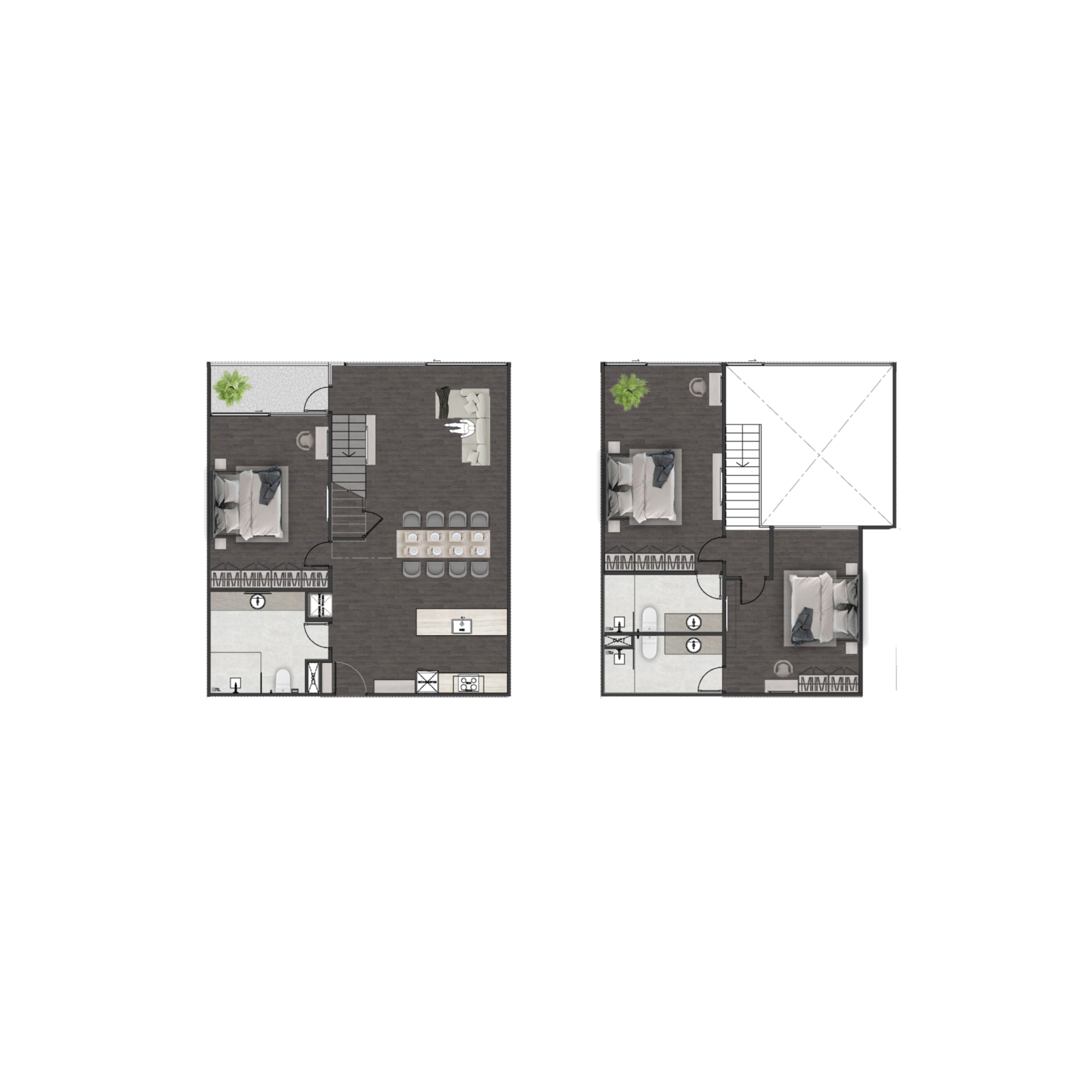 Unit 3702 — Penthouse · 146.18 m²