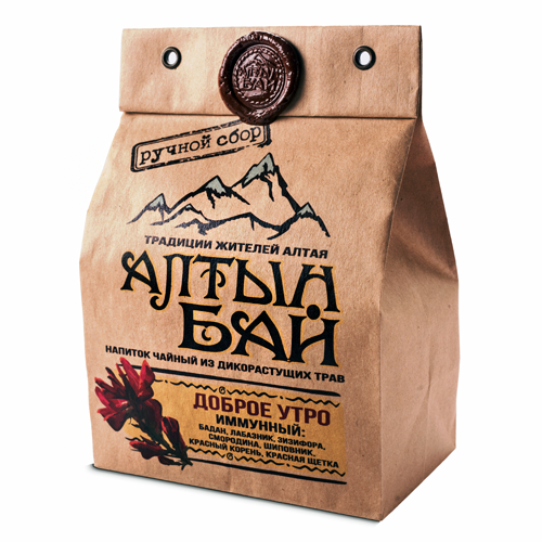 Чай "Доброе утро" 100гр (Алтын бай)