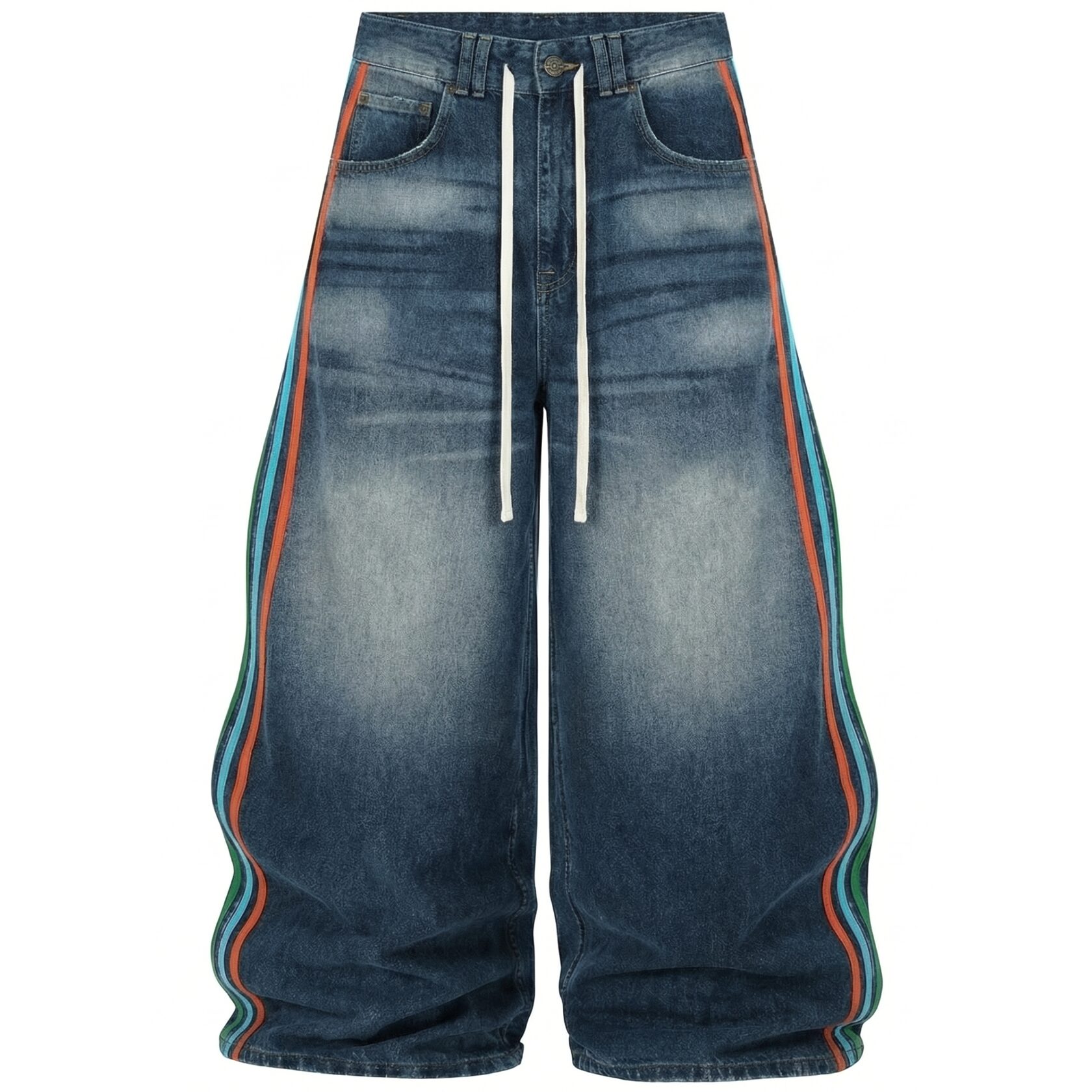 TRACK JEANS IN BLUE