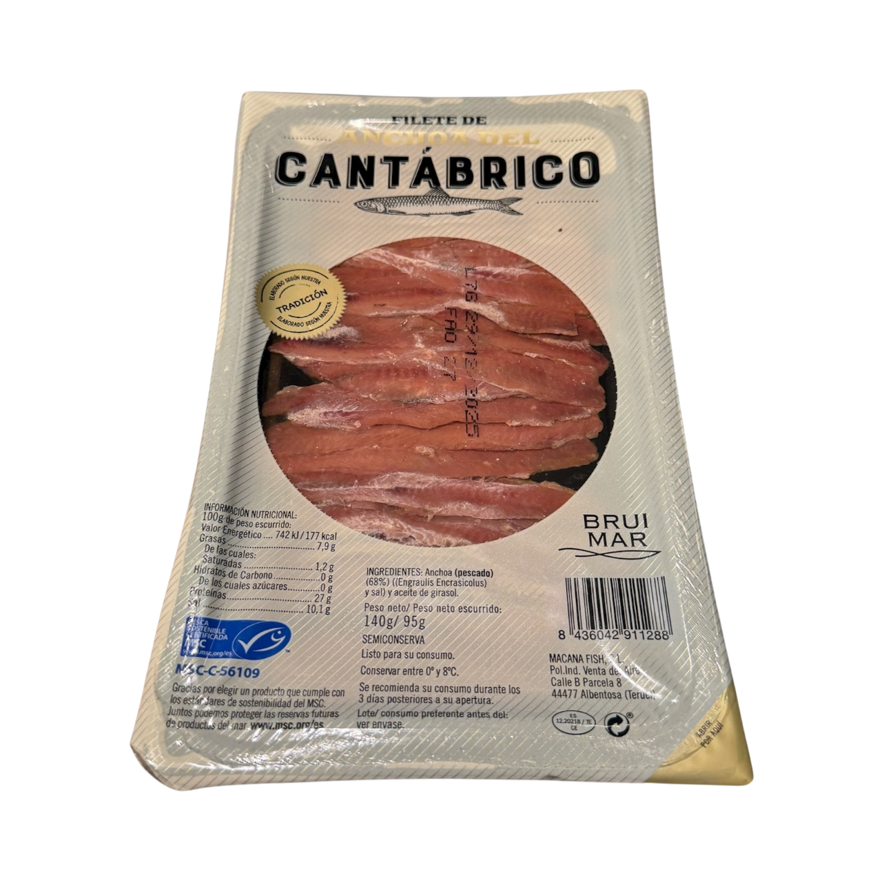 Анчоус 140g (SPAIN)