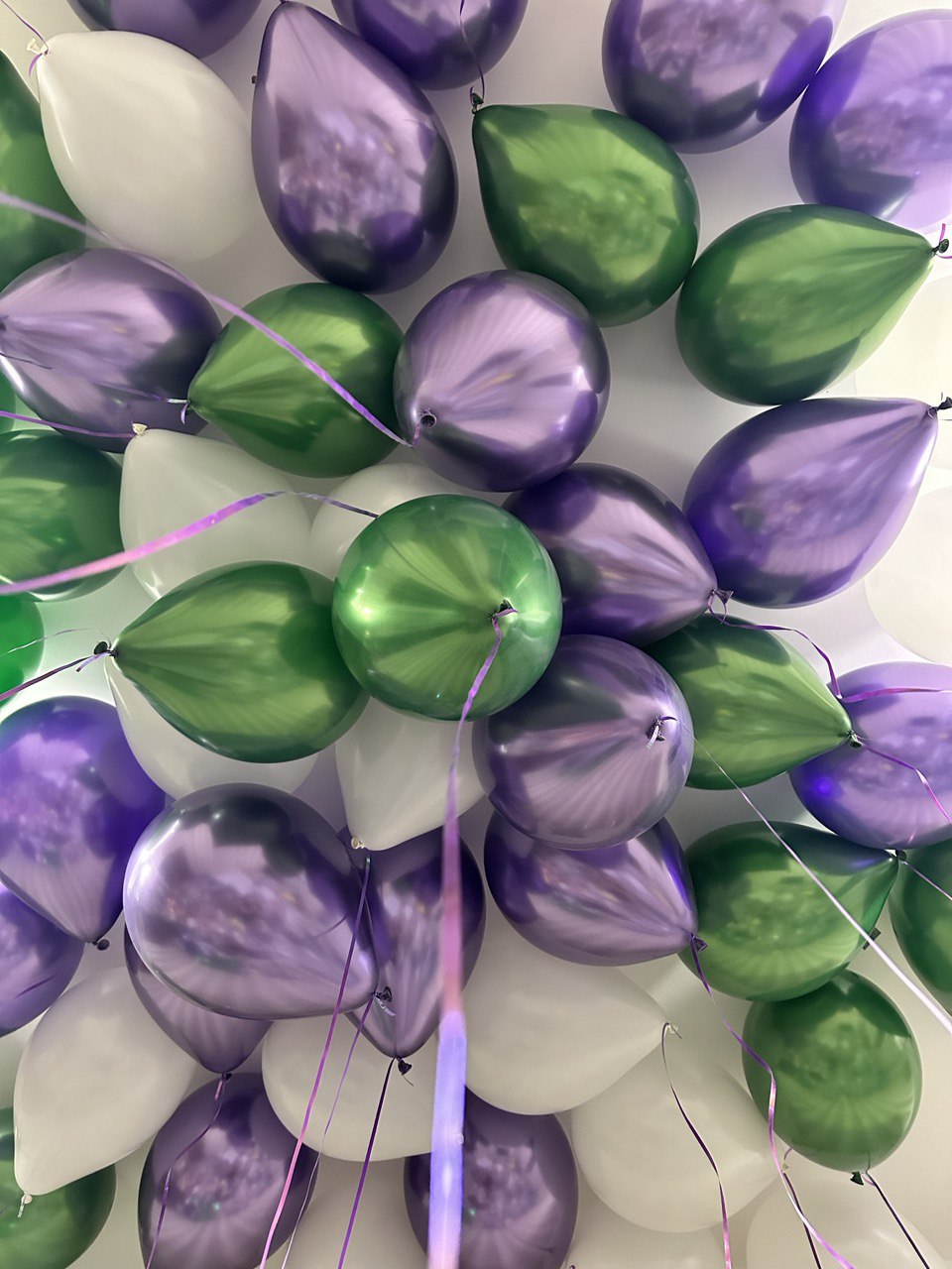 Шары под потолок «Изумрудный город»