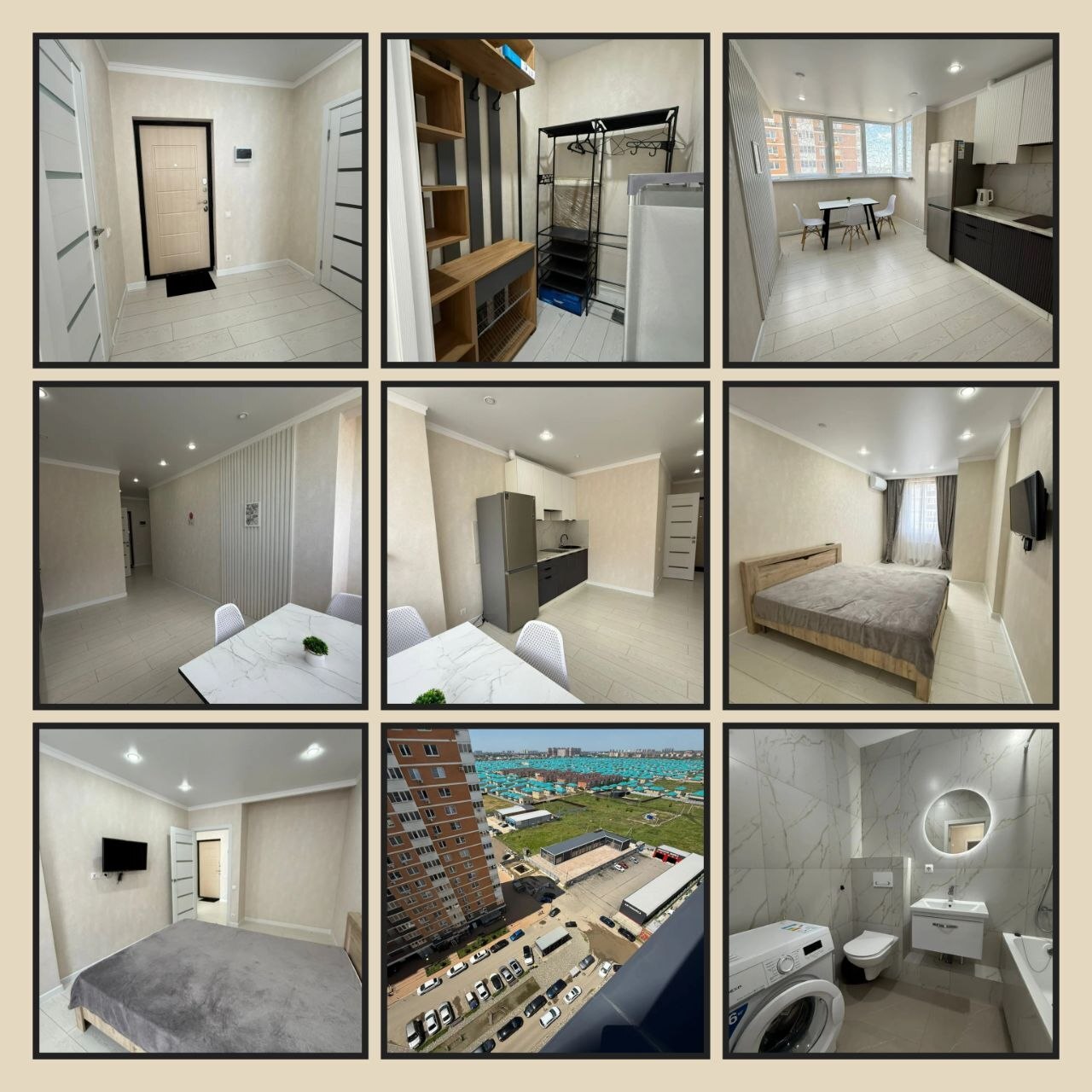 2-комнатная квартира, 37 м², ЖК Россинский Парк · П. Краснодарский