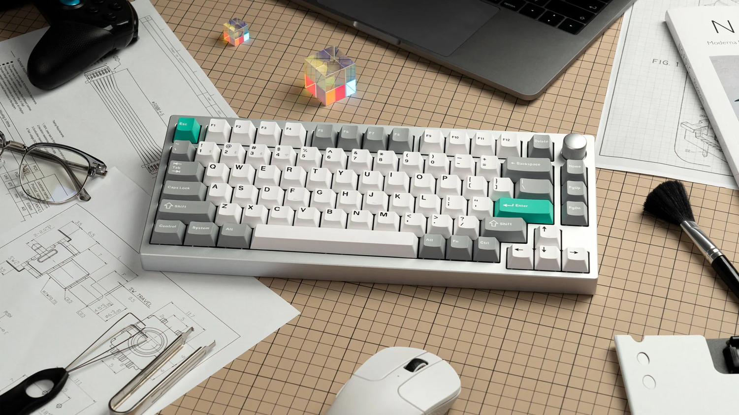 Lemokey P1 Pro（赤）ワイヤレスキーボード Lemokey P1 QMK Wireless Custom Mechanical Keyboard ISO Layout Collecti
