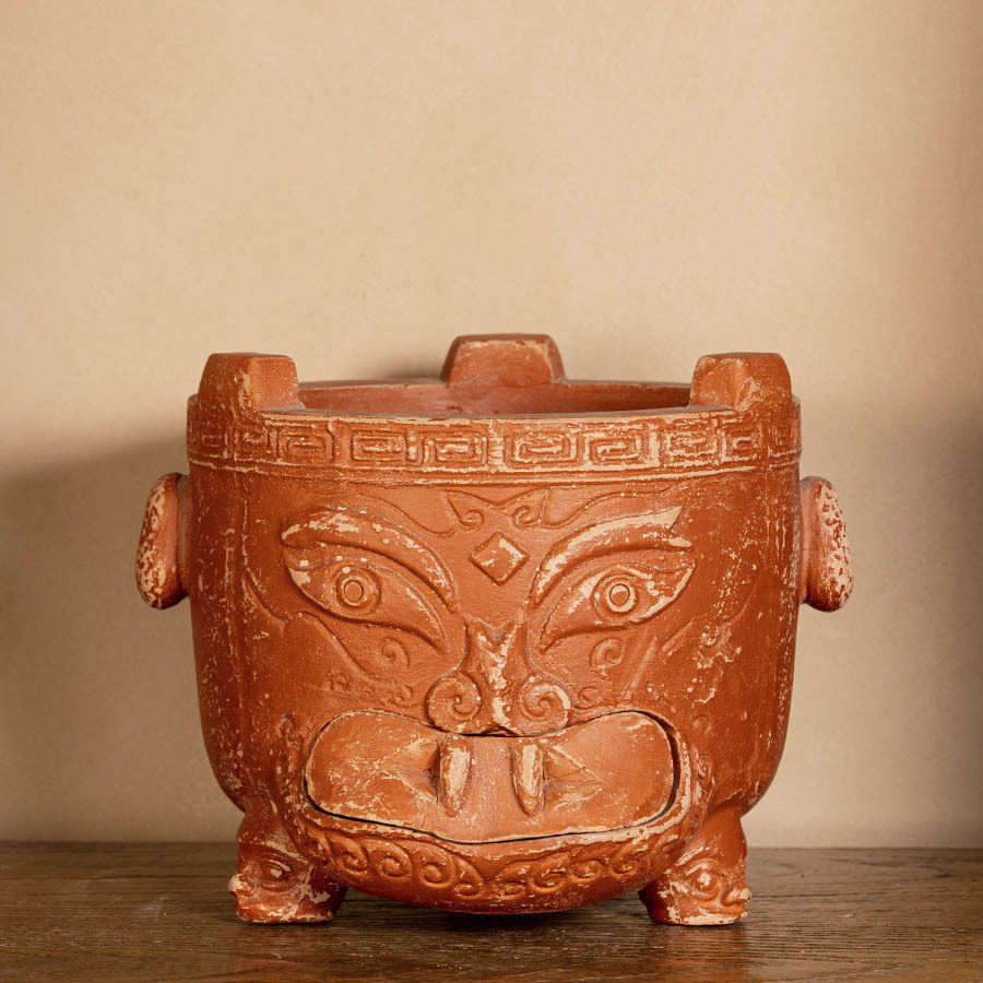 Угольная печь чаошаньская от мастера Цюй Фэнцина винтажная