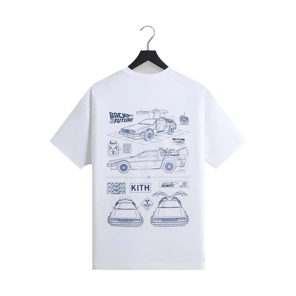 Kith for Back to the Future Blueprint Standard Crispy Pocket Tee