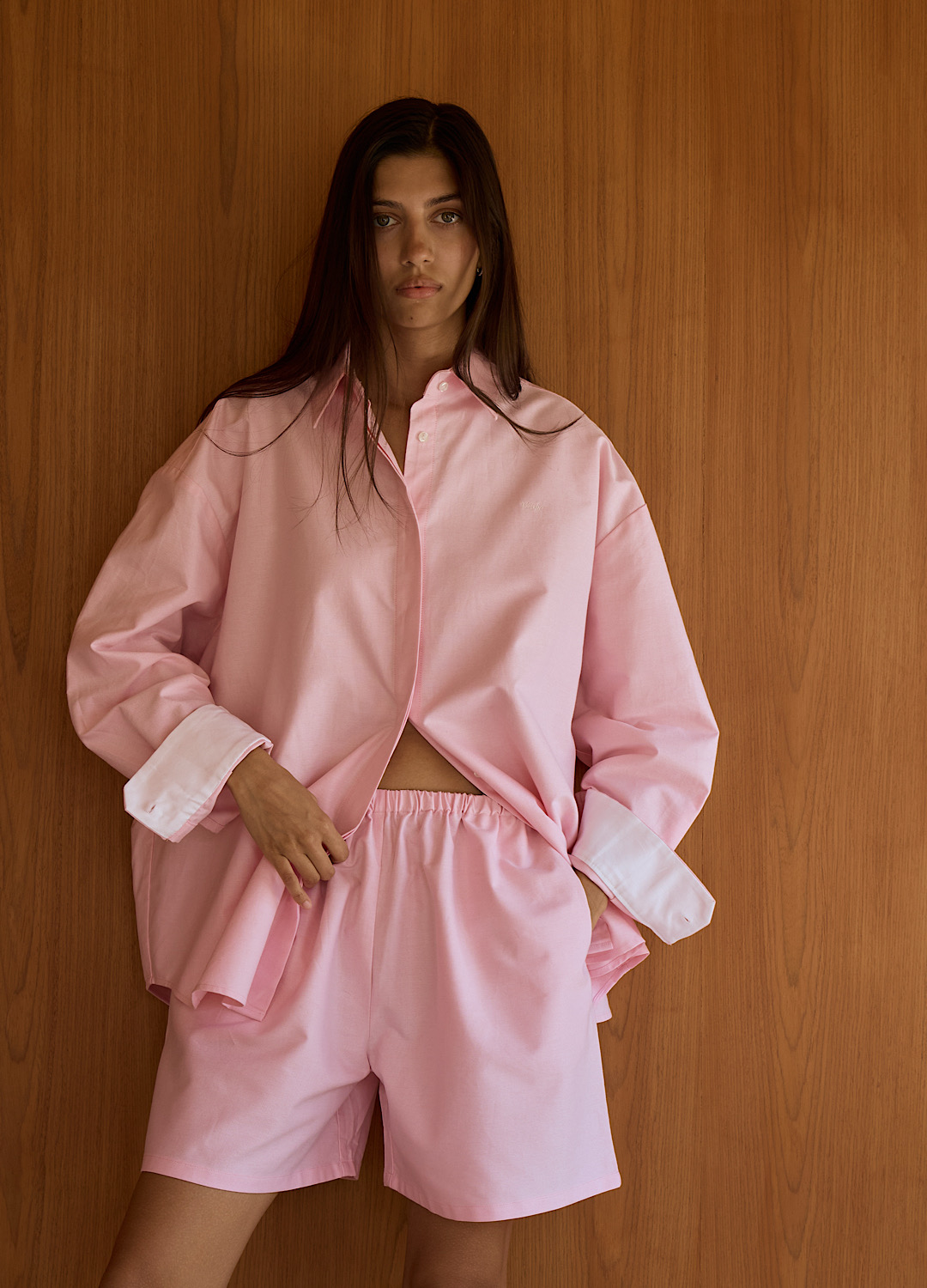 

Шорты Oxford - Розовые, Light pink;розовый