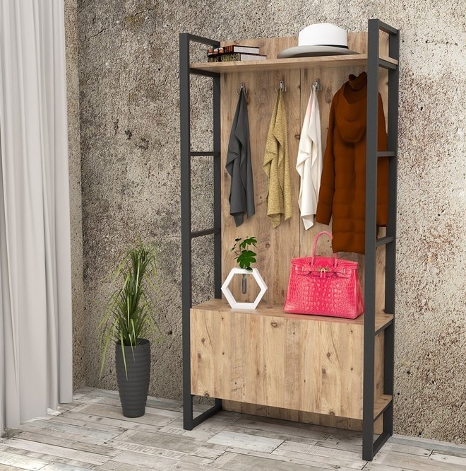 Вешалка в прихожую лофт купить в Москве | Прихожие в стиле лофт от ...