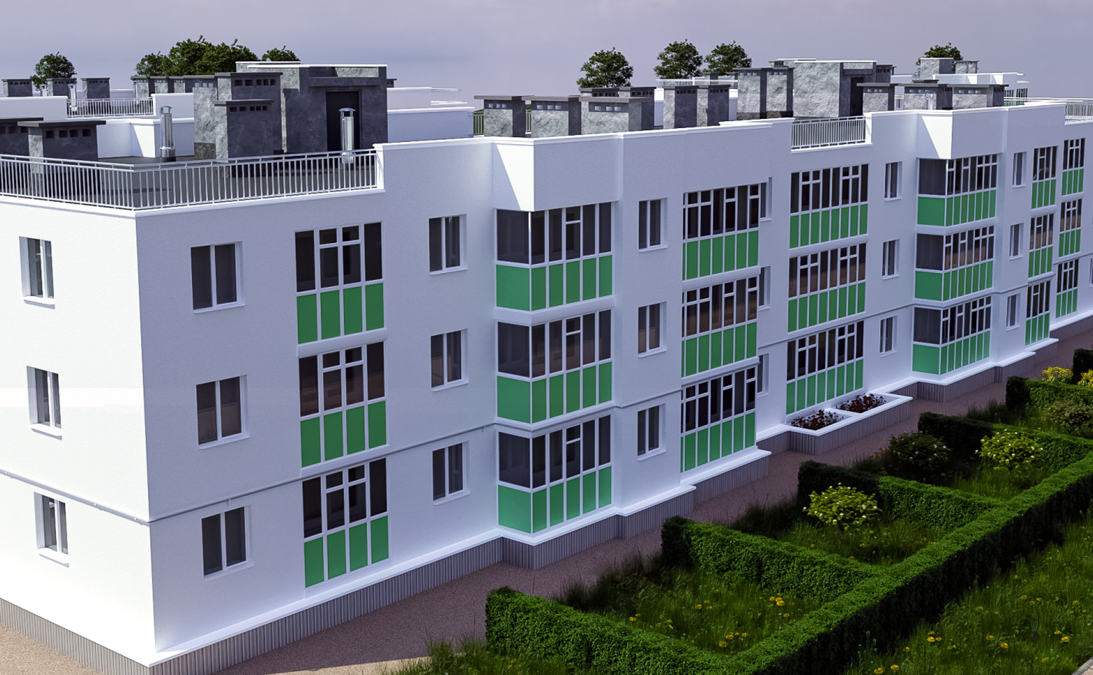 Новая Дубрава - 1-к. кв