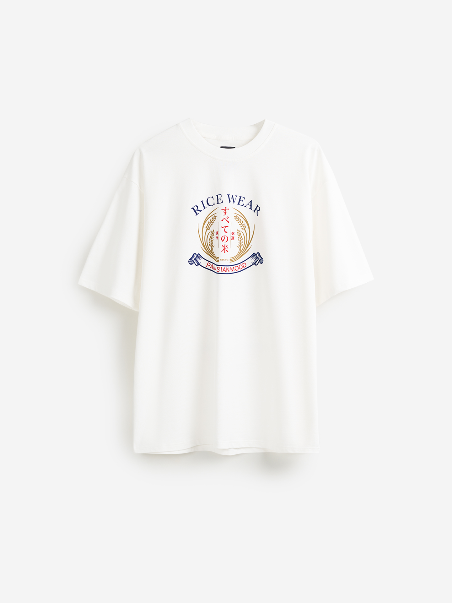 RICE FOR EVERYONE T-SHIRT - S - Белый