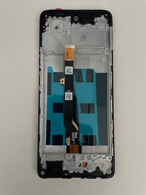Дисплей с тачскрином Infinix Hot 40 (черный) оригинал в рамке