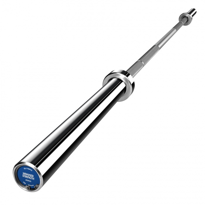 Bearing bar. Гриф Олимпийский Eleiko. Серебряная штанга.