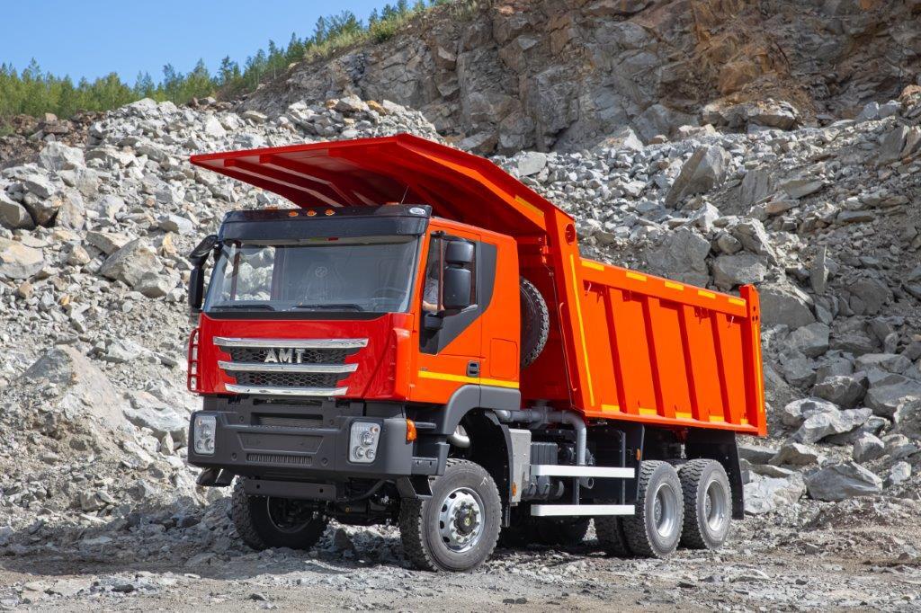 Самосвал AMT 652900 6х6 карьерный кузов