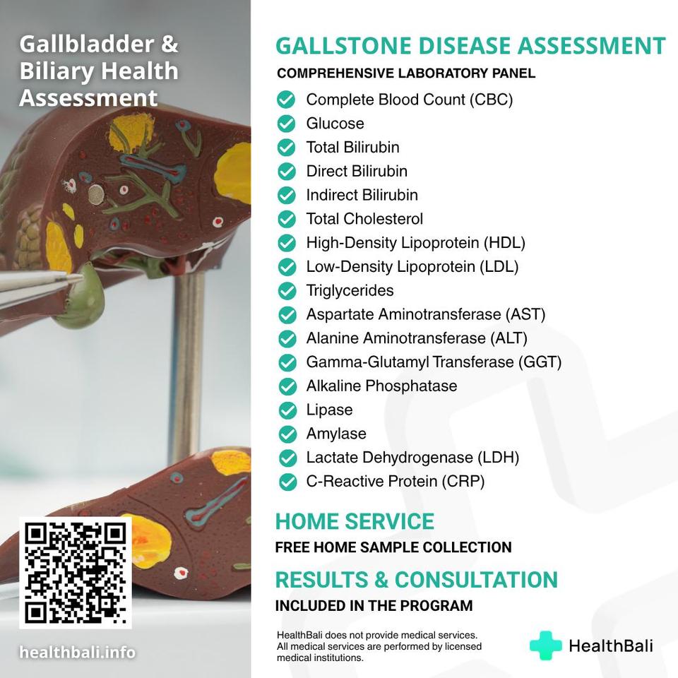 Gallbladder & Biliary Health Assessment – What's included