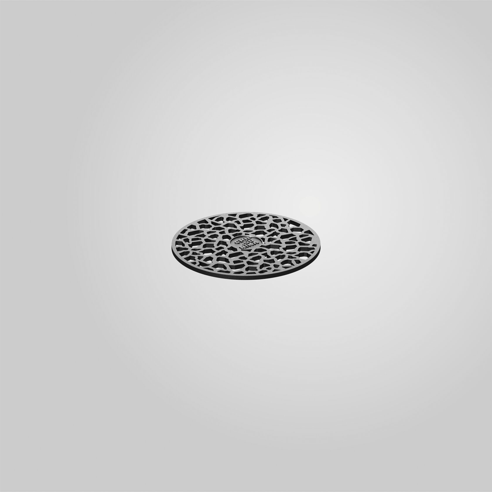 Чугунная решётка-гриль для костровой чаши Чугуника