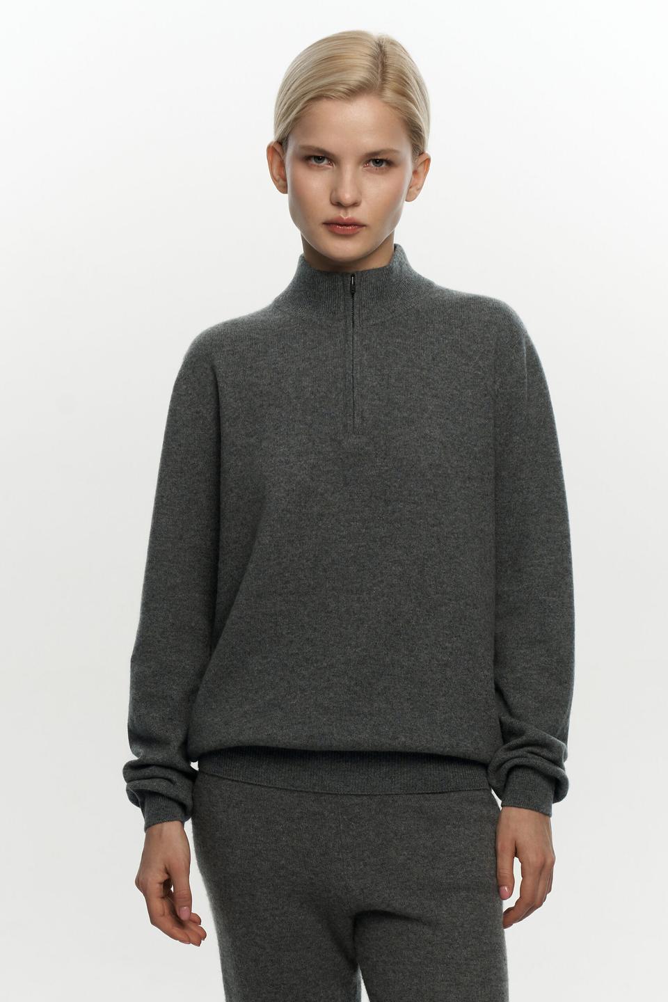 Джемпер Grey из монгольского кашемира