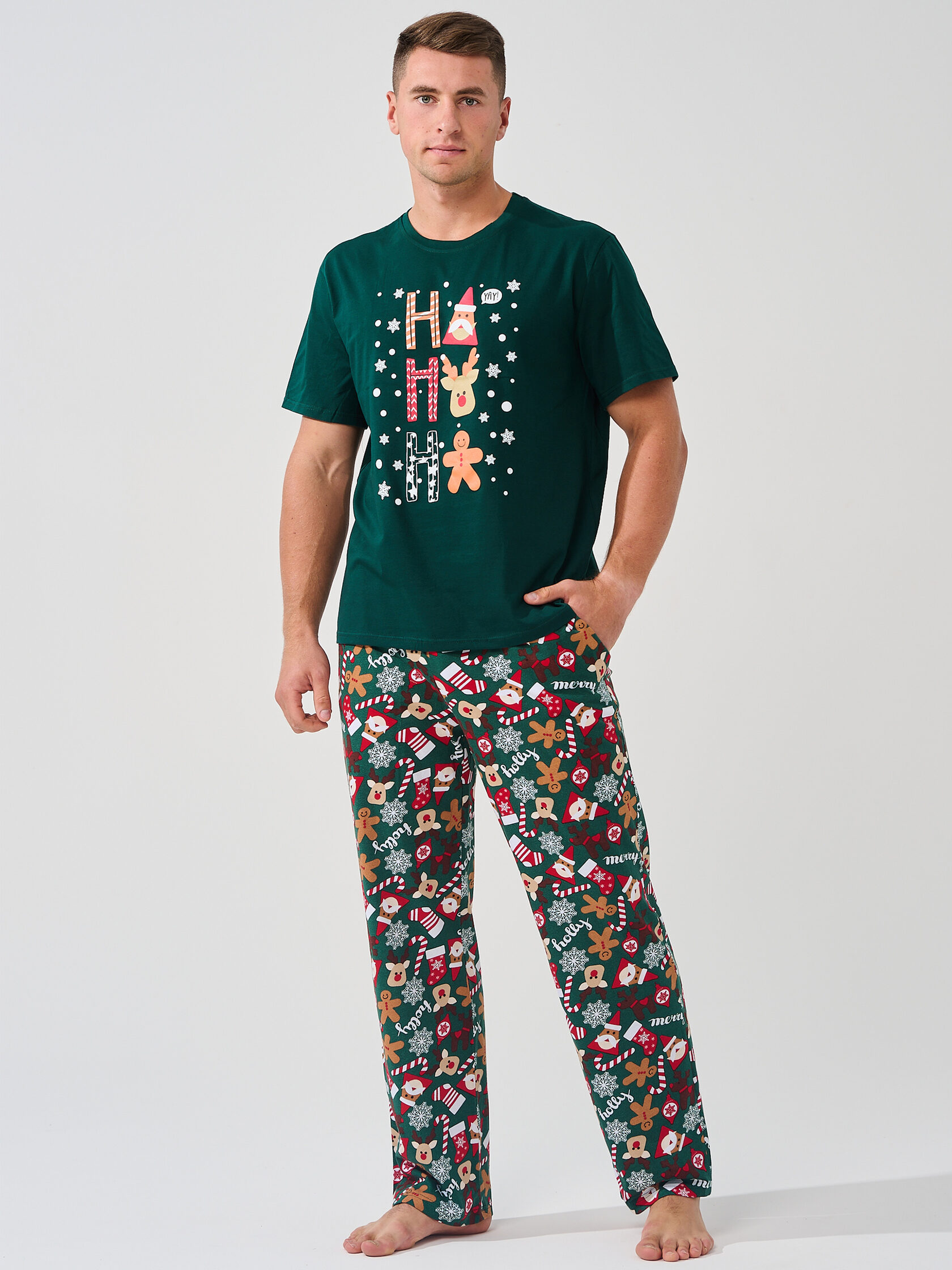 
Пижама мужская "Пряник"