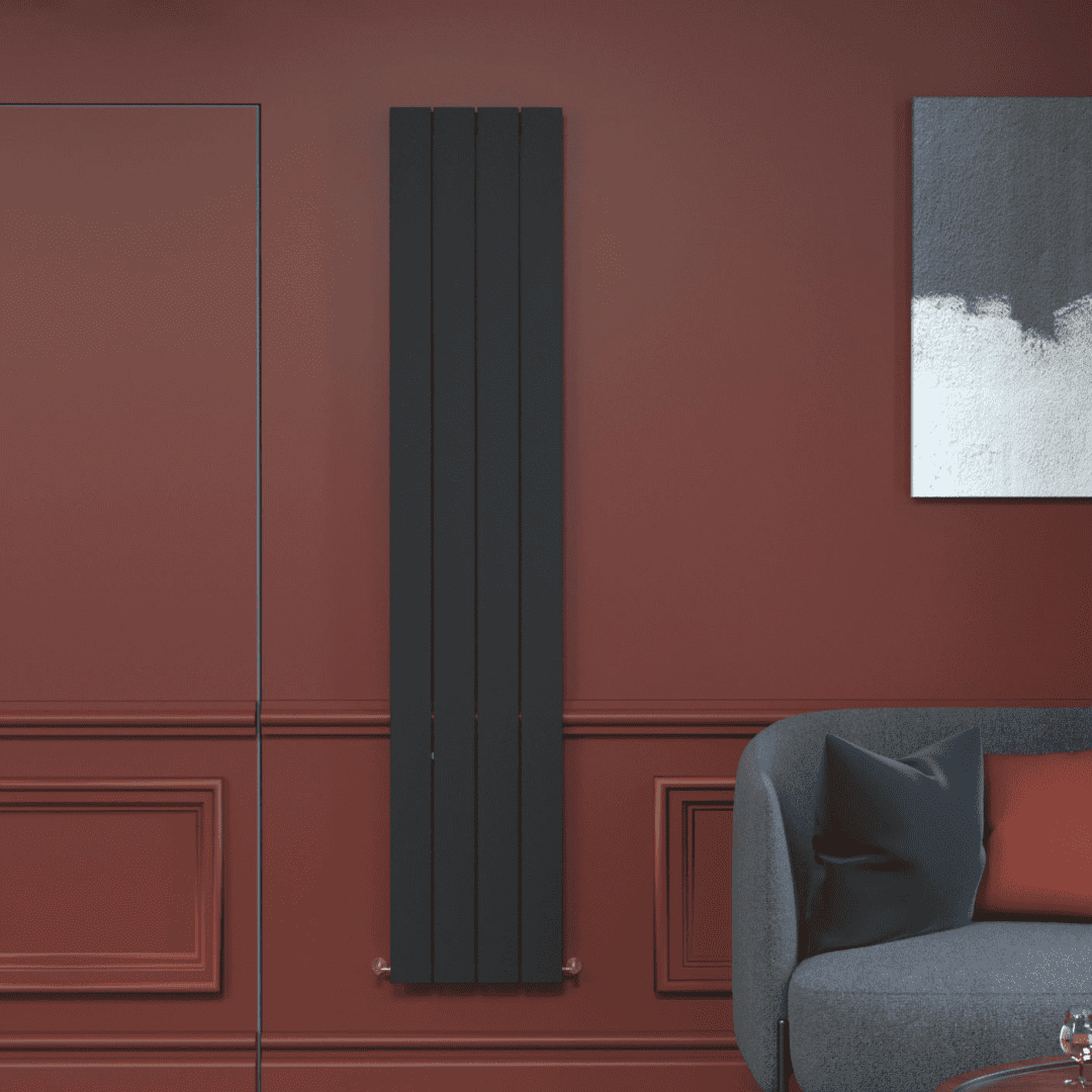 Вертикальный дизайнерский радиатор Fusion Solid 2200 mm купить в Минске
