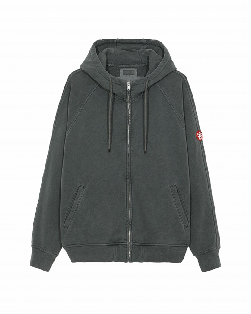 CAV EMPT Overdye Zip Big Heavy Hoody NAKED