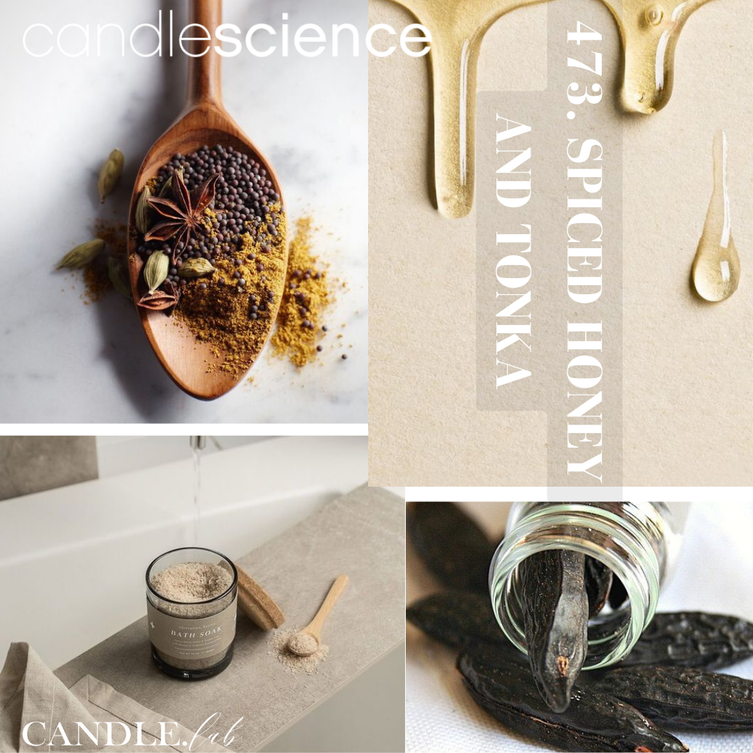 473. Spiced Honey and Tonka (Candle Science, США)