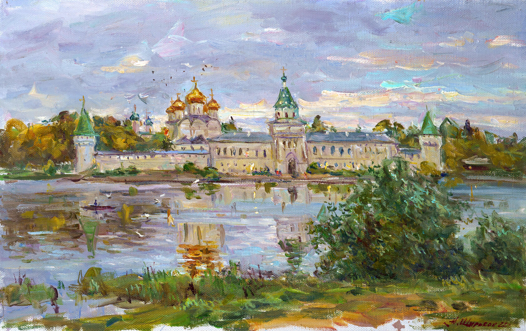 Свенский монастырь Брянск рисунок детский