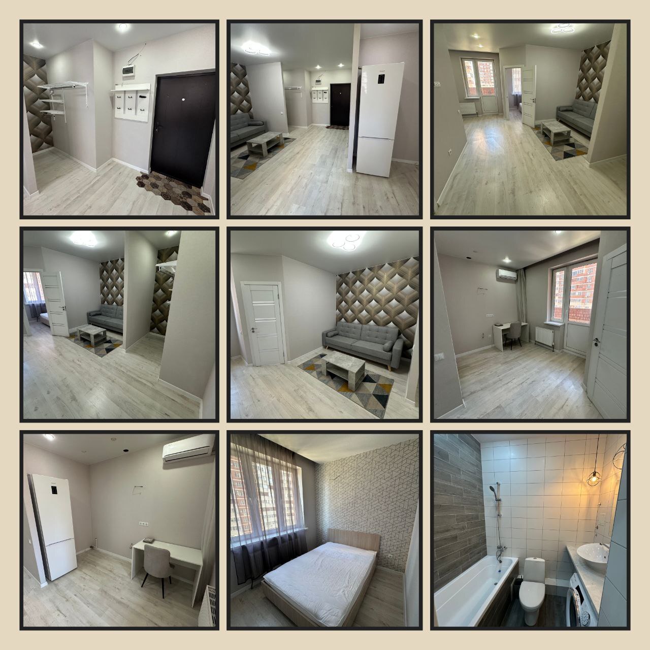 2-комнатная квартира, 35 м², ЖК Акварели 2 · РИП