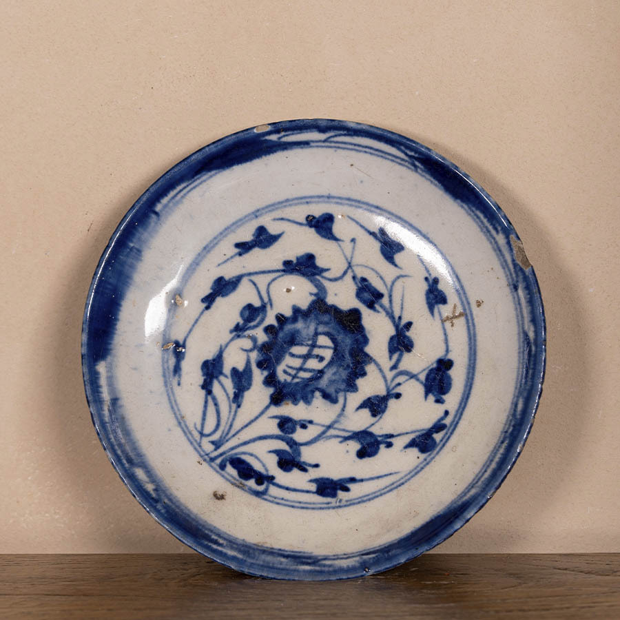 Старинное блюдце-хучэн Цинхуа