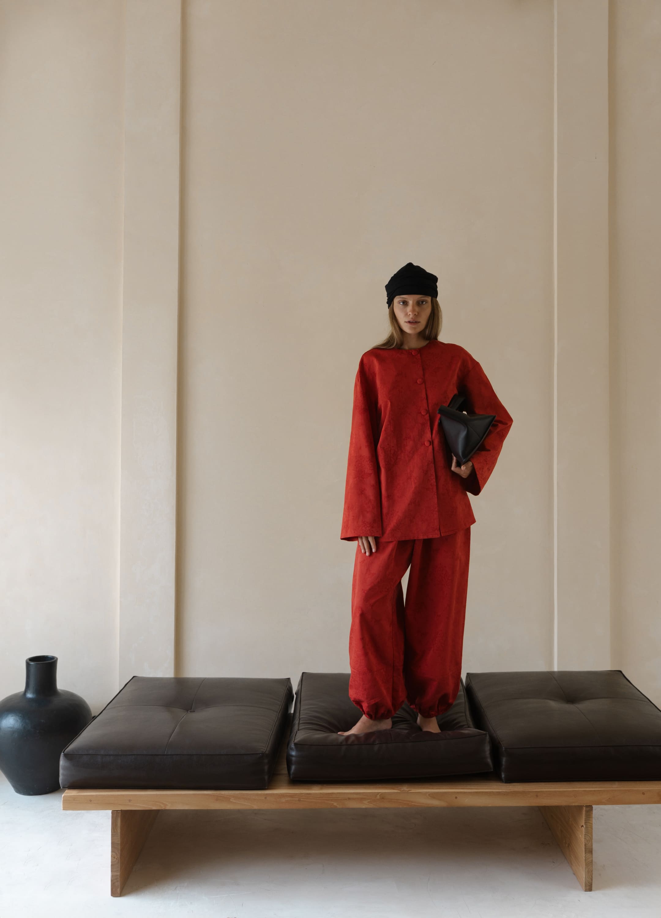 

Костюм Marie Antoinette: жакет + брюки - Красный, Red rose;красный