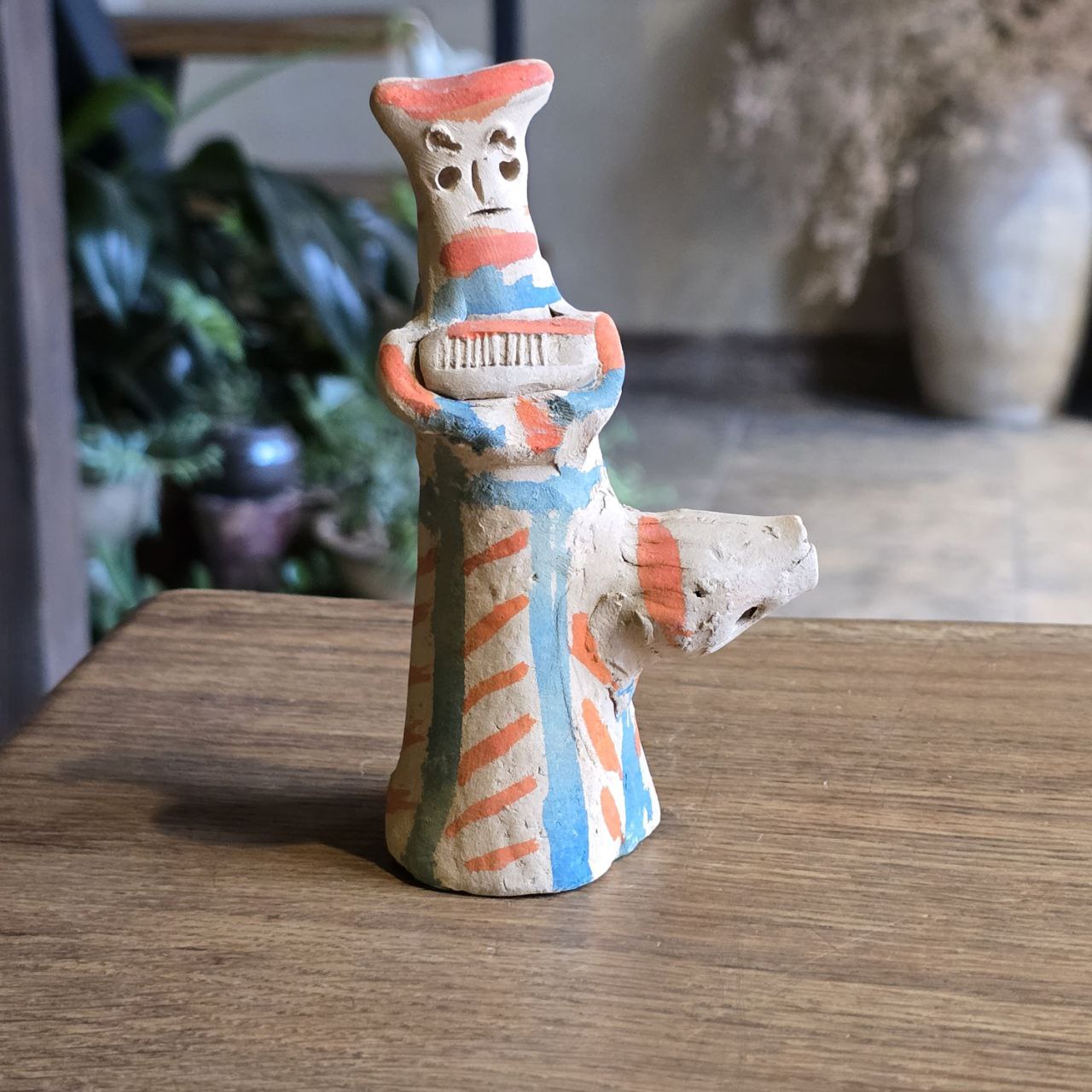 Глиняная народная игрушка, мастер Кондрашов Т.А.