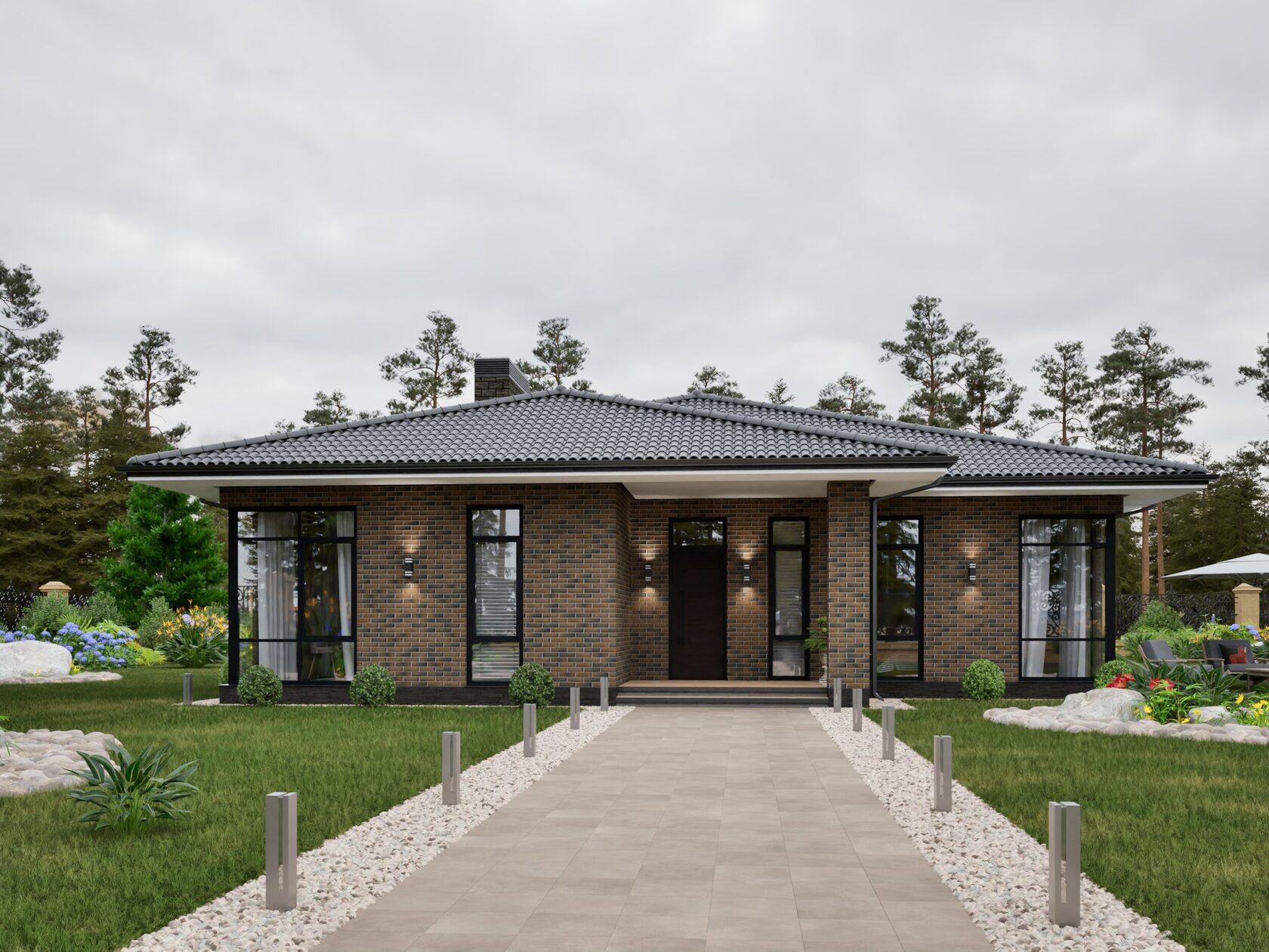 Термопанель BestPoint Ceramics LoftBrick Cardamon — фото 9