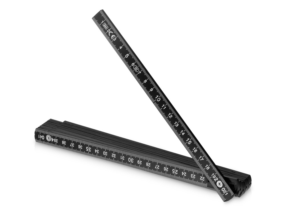 Складная линейка длиной 2 м "Plank", черный — фото 1