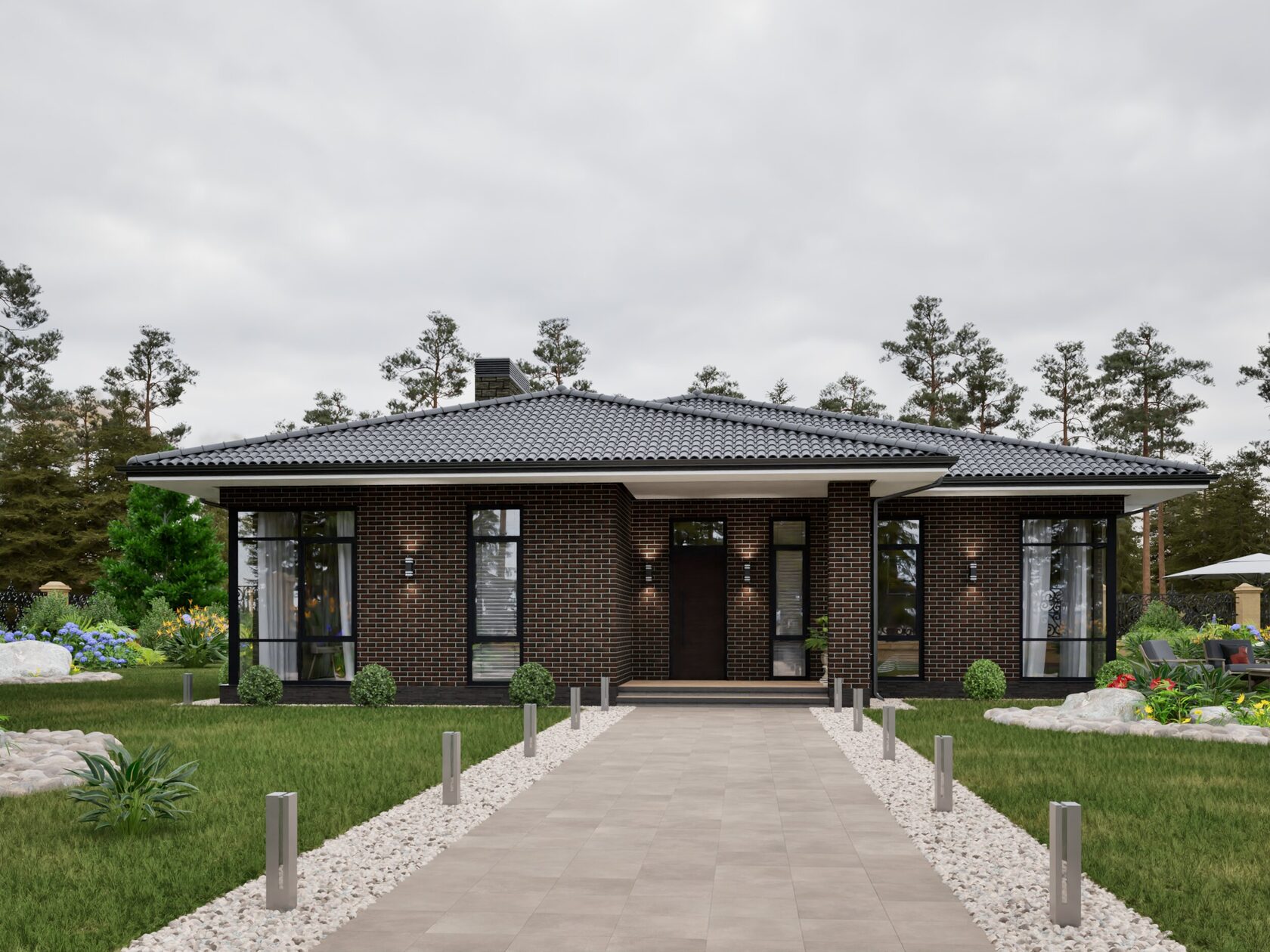 Термопанель Paradyz Cloud Brown Elewacja — фото 10